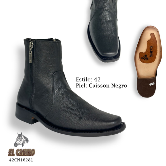 El Canelo Botin Sonora- .42 Caisson Negro