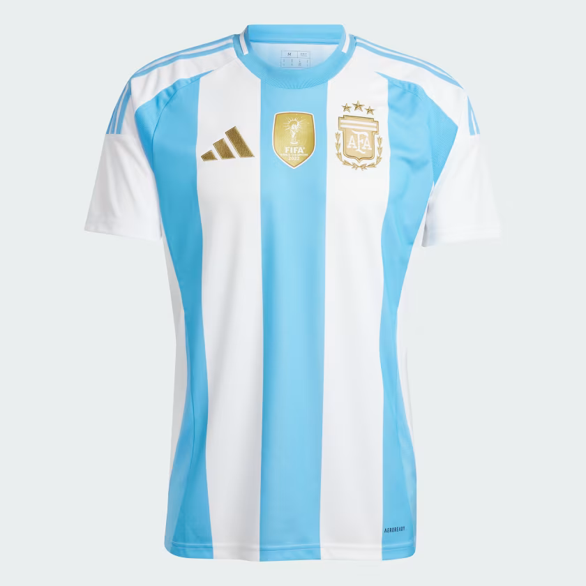 Adidas adults Argentina Home Jersey 2024