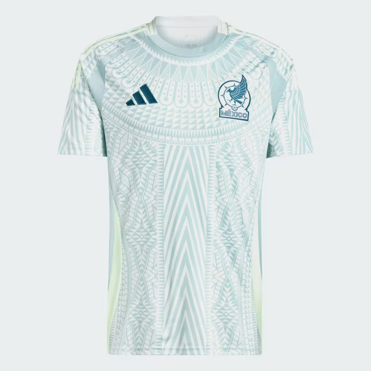 Adidas adults Mexico Away Jersey 2024 Lime Green