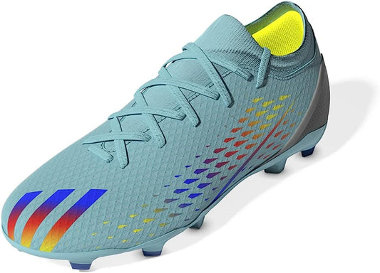 Children's soccer shoes adidas X Speedportal.3 Fg. In the color blue/claqua/poblue/syello 